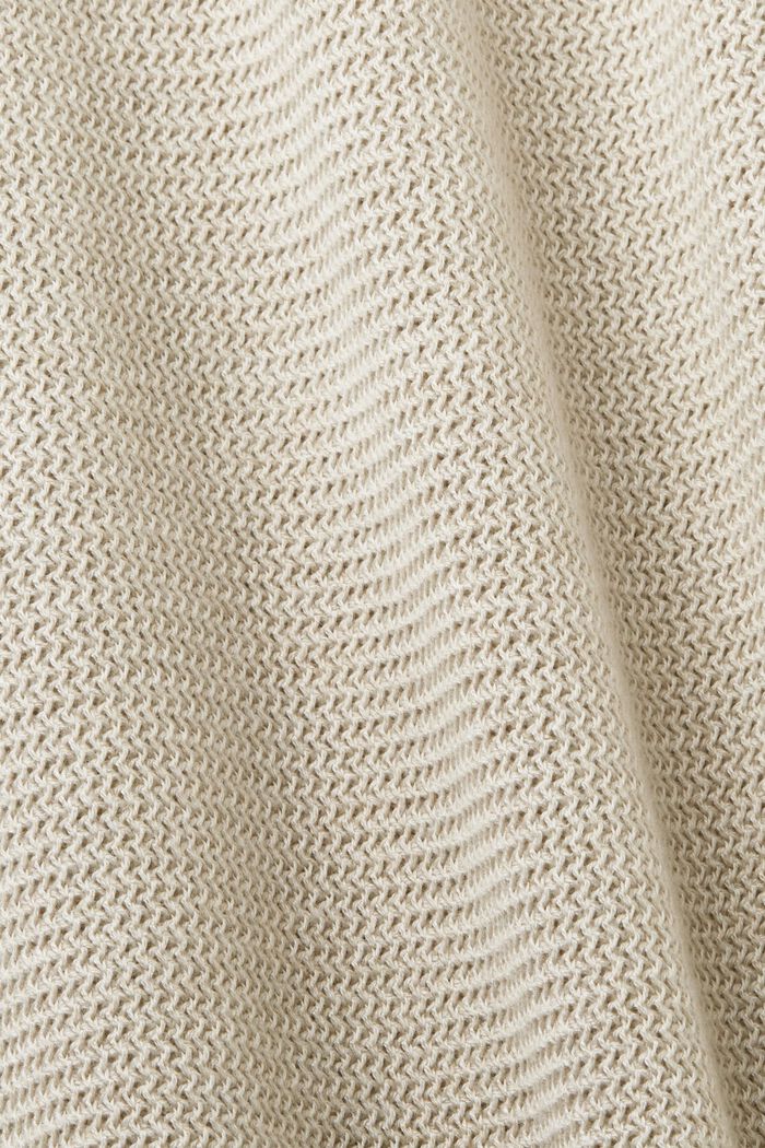 Pull-over rayé, LIGHT TAUPE, detail image number 4