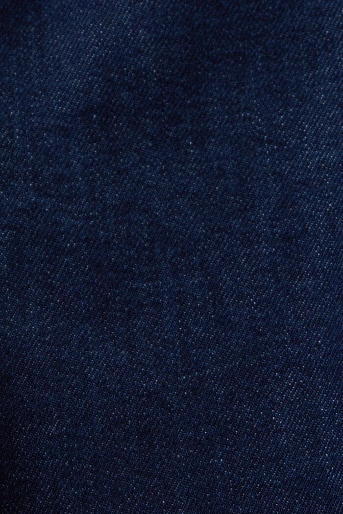 Jean taille haute à jambes droites, BLUE RINSE, detail image number 6