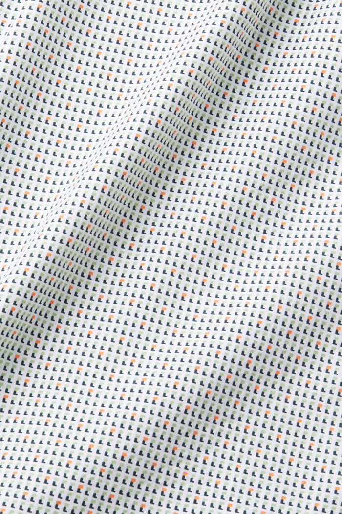 T-shirt de coupe Slim Fit à motif all-over, WHITE, detail image number 5