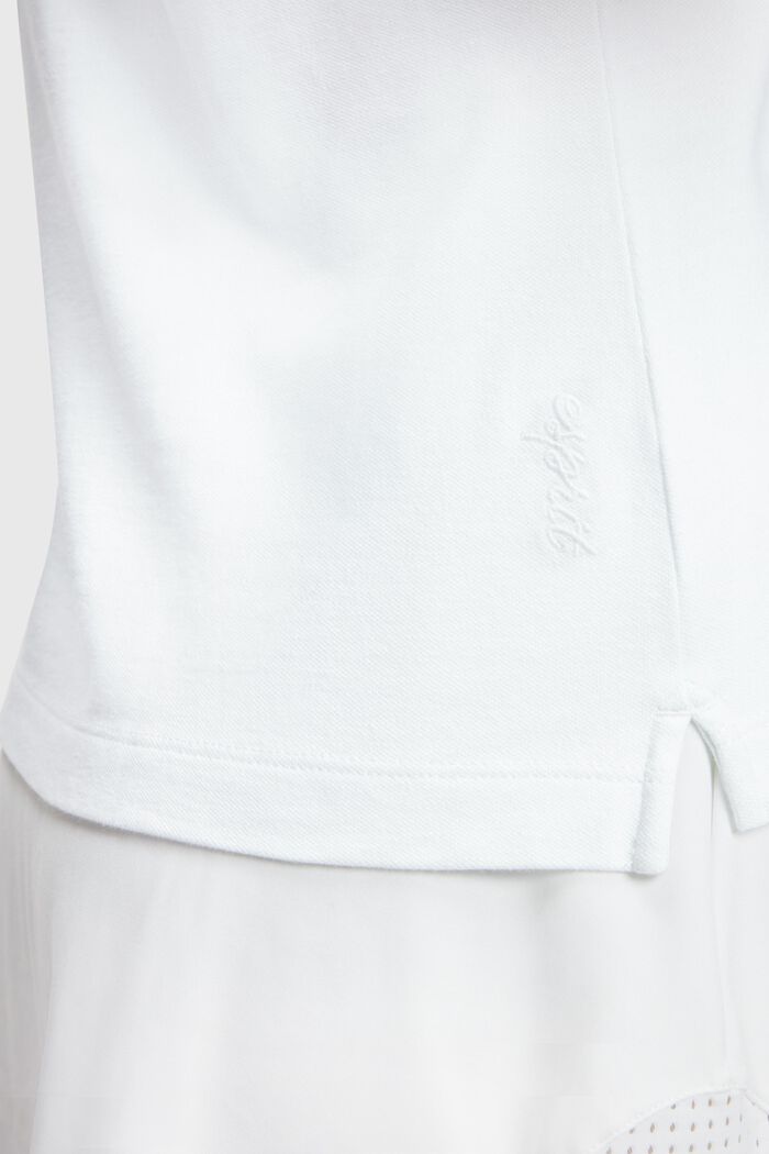 Polo classique Dolphin Tennis Club, WHITE, detail image number 3