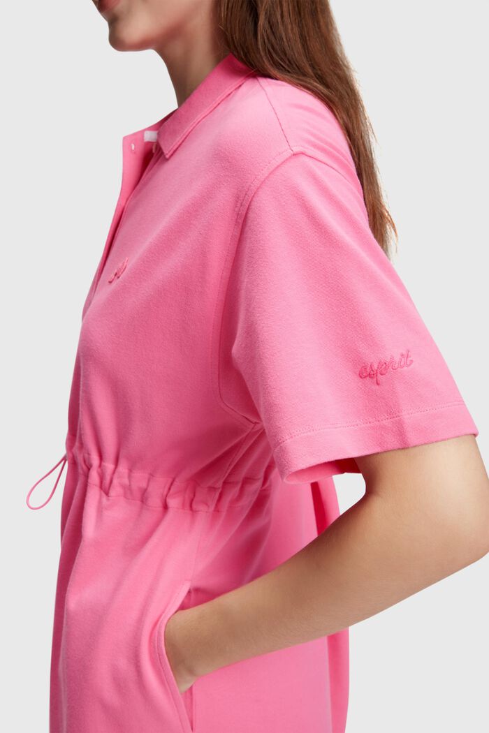 Robe polo plissée Dolphin Tennis Club, PINK, detail image number 2