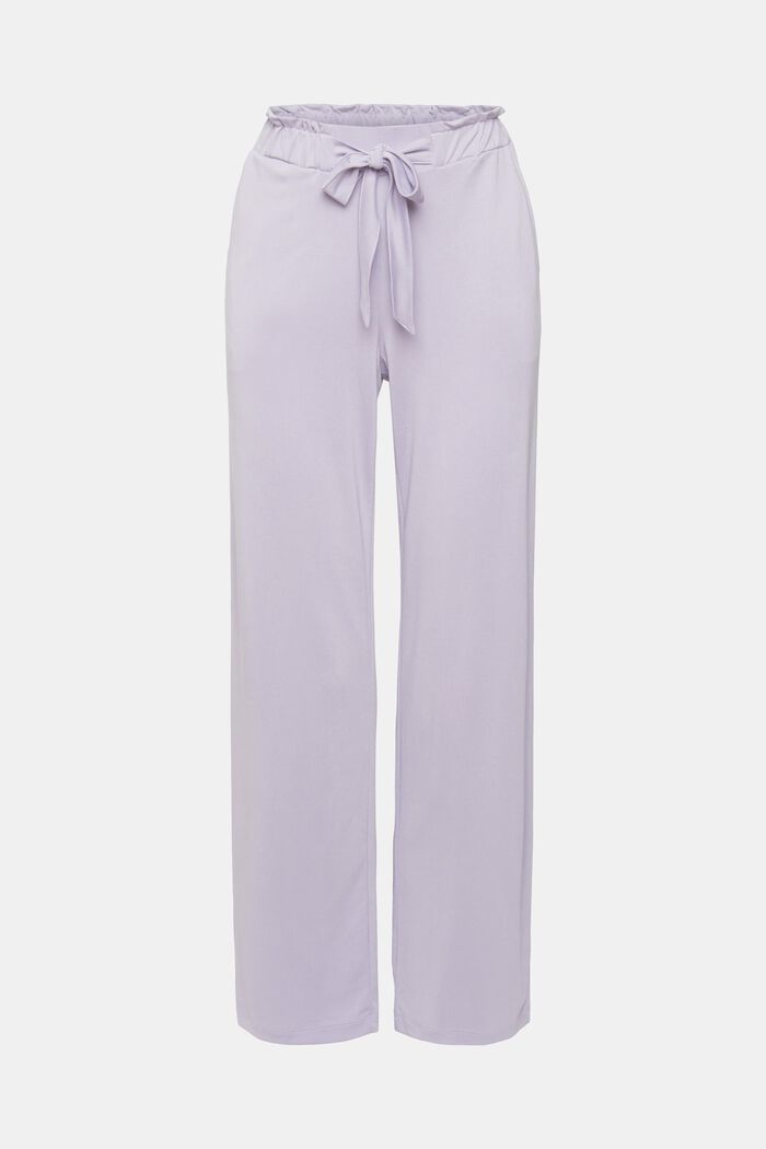 Pantalon de pyjama avec ceinture à nouer cousue, TENCEL™