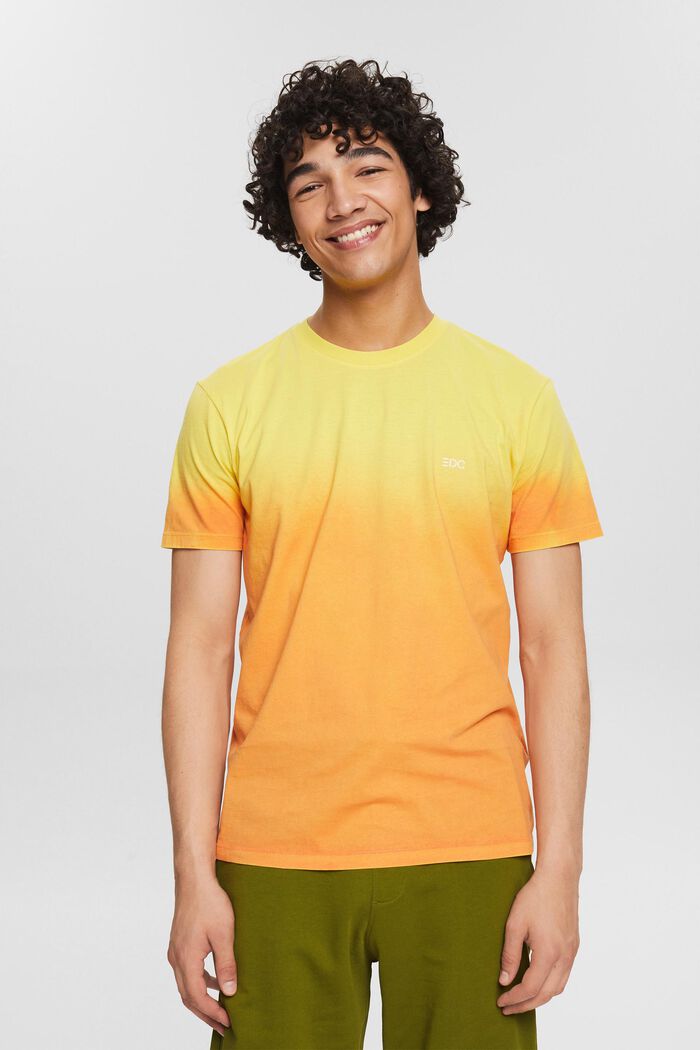 T-shirt animé d´un dégradé de couleurs, YELLOW, detail image number 0