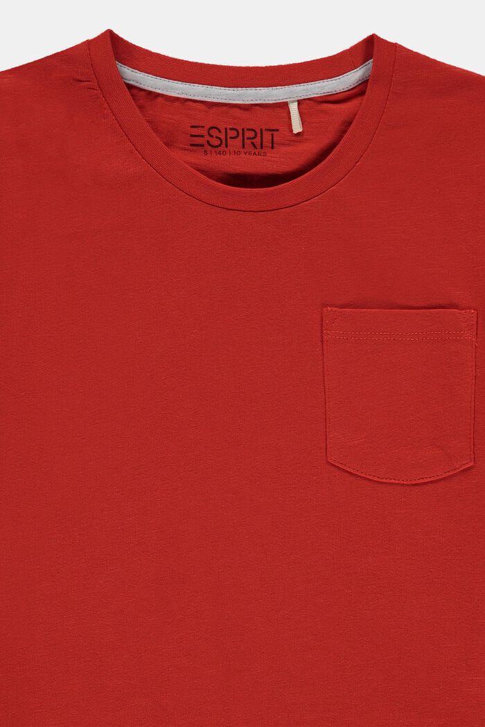 T-shirt de coupe carrée, à éléments réfléchissants, RED, detail image number 2