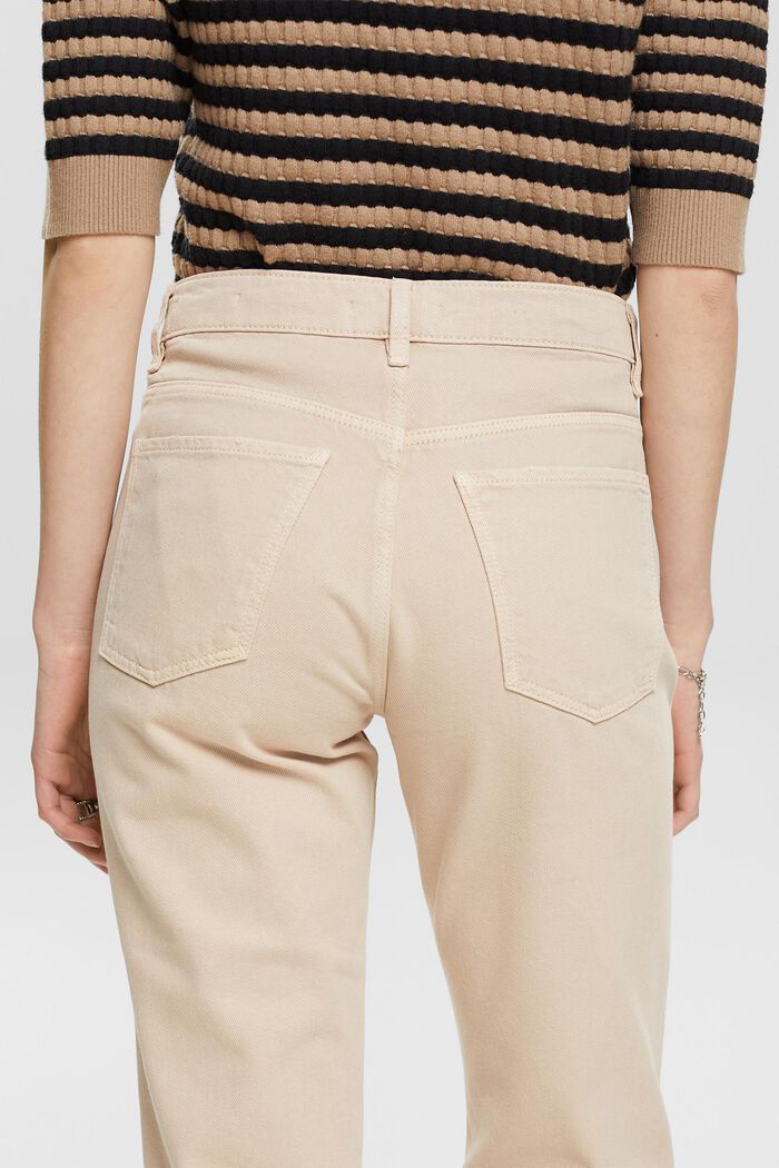 Pantalon en twill de coupe Mom, SAND, detail image number 2