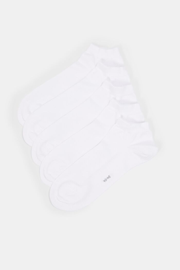Sneaker Socks, WHITE, overview