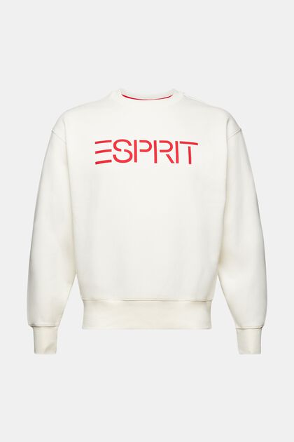 Sweat-shirt unisexe en maille polaire de coton orné d’un logo