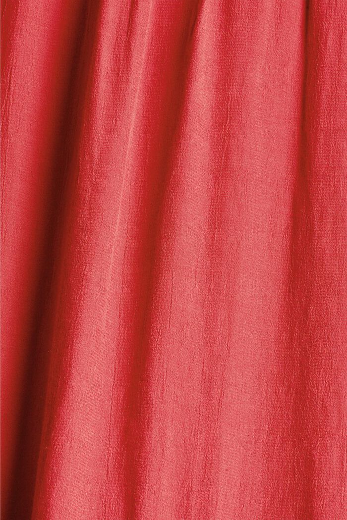 Robe à lavallière, RED, detail image number 4