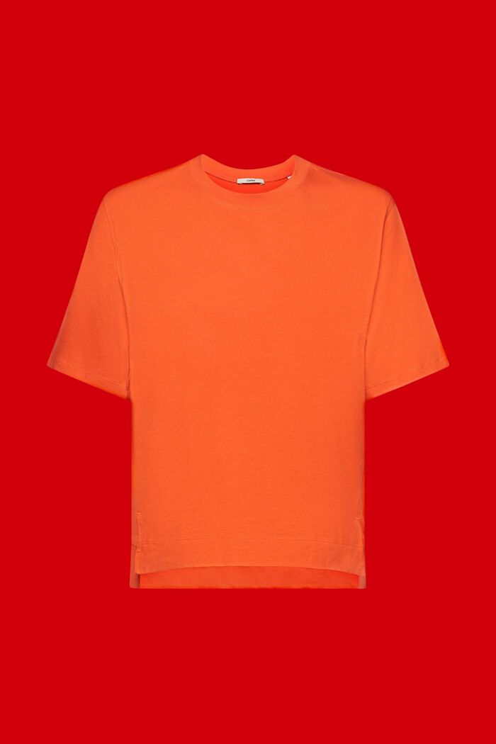 T-shirt en coton, ORANGE RED, detail image number 6