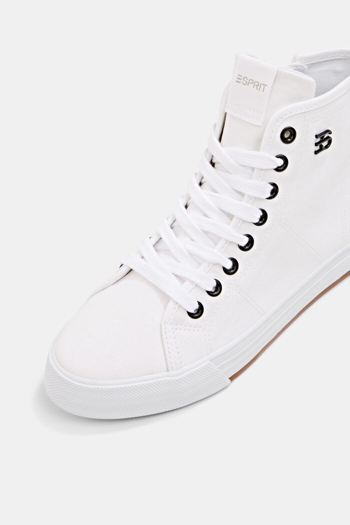 Sneakers montantes, WHITE, detail image number 4