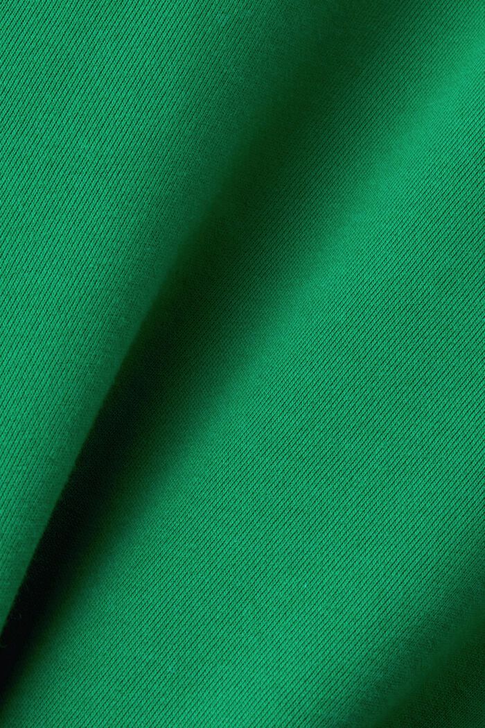 Sweat à capuche court orné d’un logo dauphin, GREEN, detail image number 6