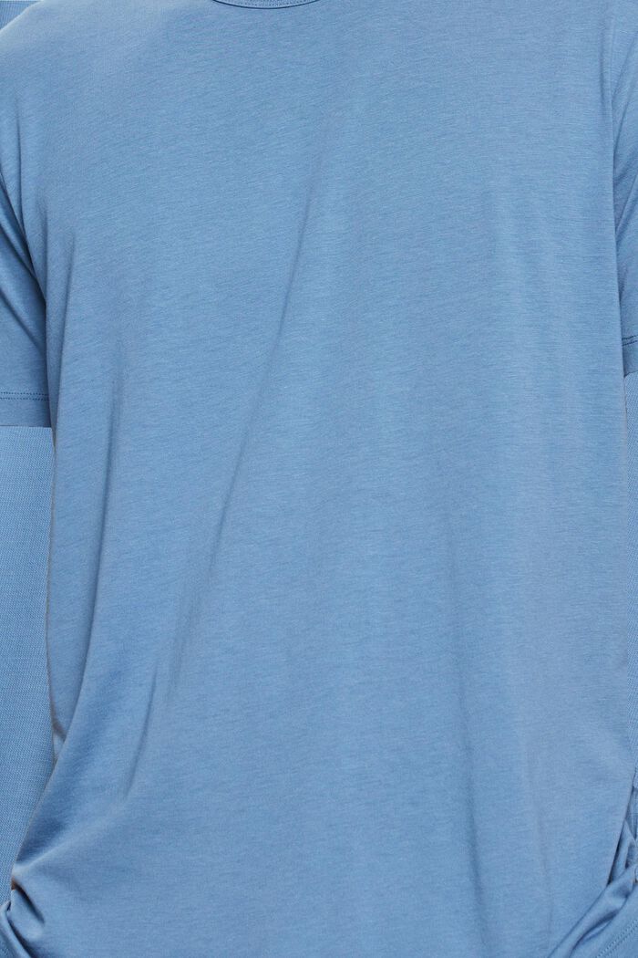À teneur en TENCEL™ : t-shirt basique , GREY BLUE, detail image number 5