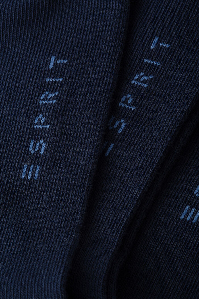 5 paires de chaussettes en coton mélangé, MARINE, detail image number 1