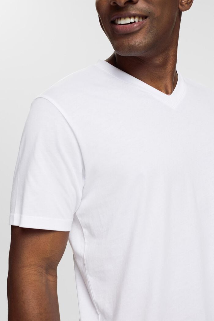 T-shirt en jersey, 100 % coton, WHITE, detail image number 2
