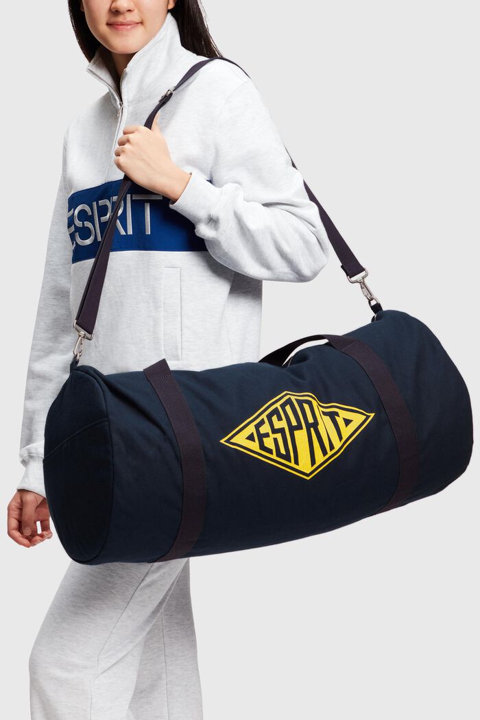 Sac duffle-bag, grande taille, NAVY, detail image number 0