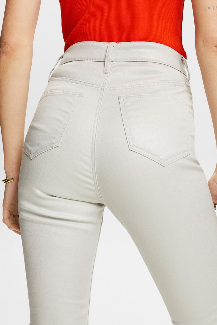 Jean Skinny à taille haute, LIGHT GREY, detail image number 4