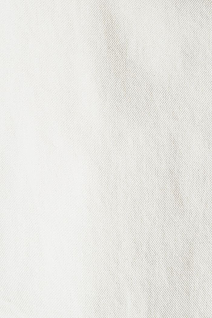Jean de coupe Mom Fit en coton, OFF WHITE, detail image number 4