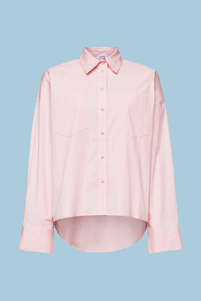 Chemise rayée à col boutonné, PINK/LIGHT BLUE, detail image number 6