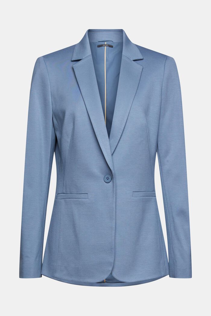 Veste de tailleur en jersey Mix + Match SOFT PUNTO, GREY BLUE, detail image number 6