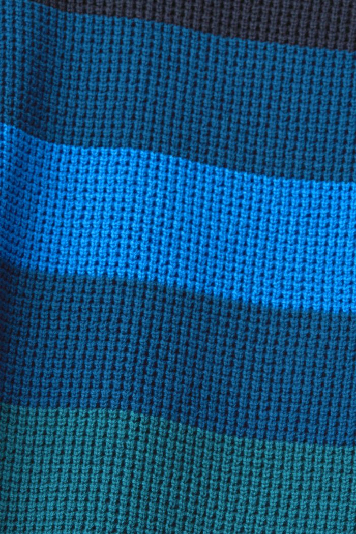 Pull en maille rayé, PETROL BLUE, detail image number 5
