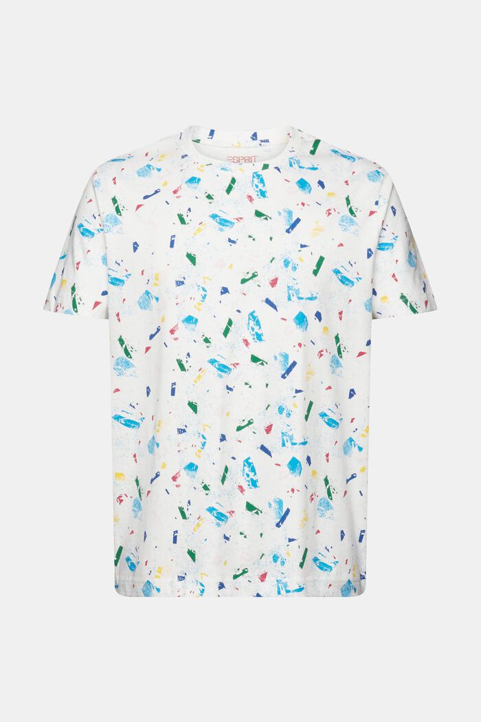 T-shirt en coton à imprimé all-over, ICE, detail image number 6
