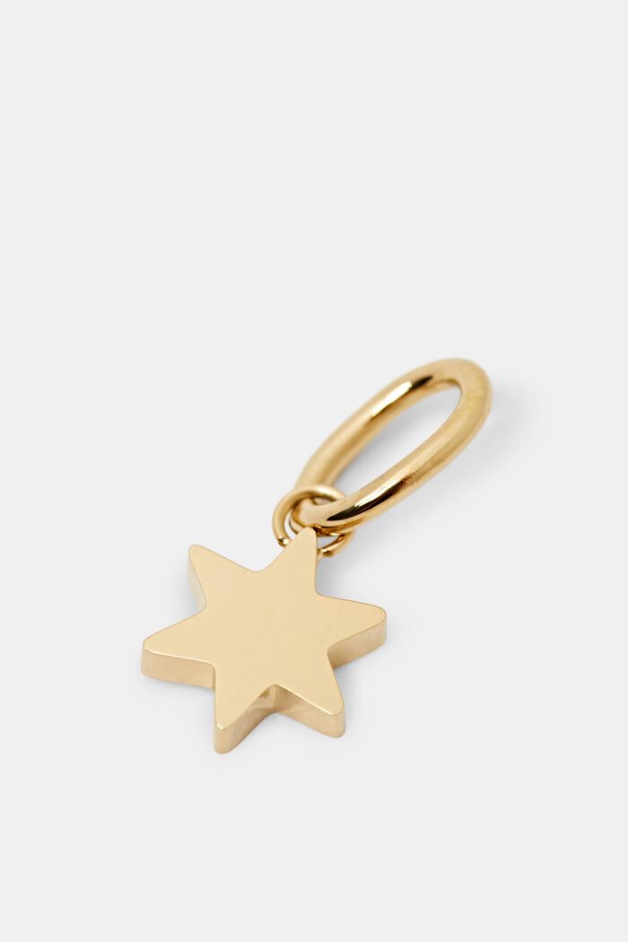 Pendentif en forme d’étoile, acier inoxydable, GOLD, detail image number 1