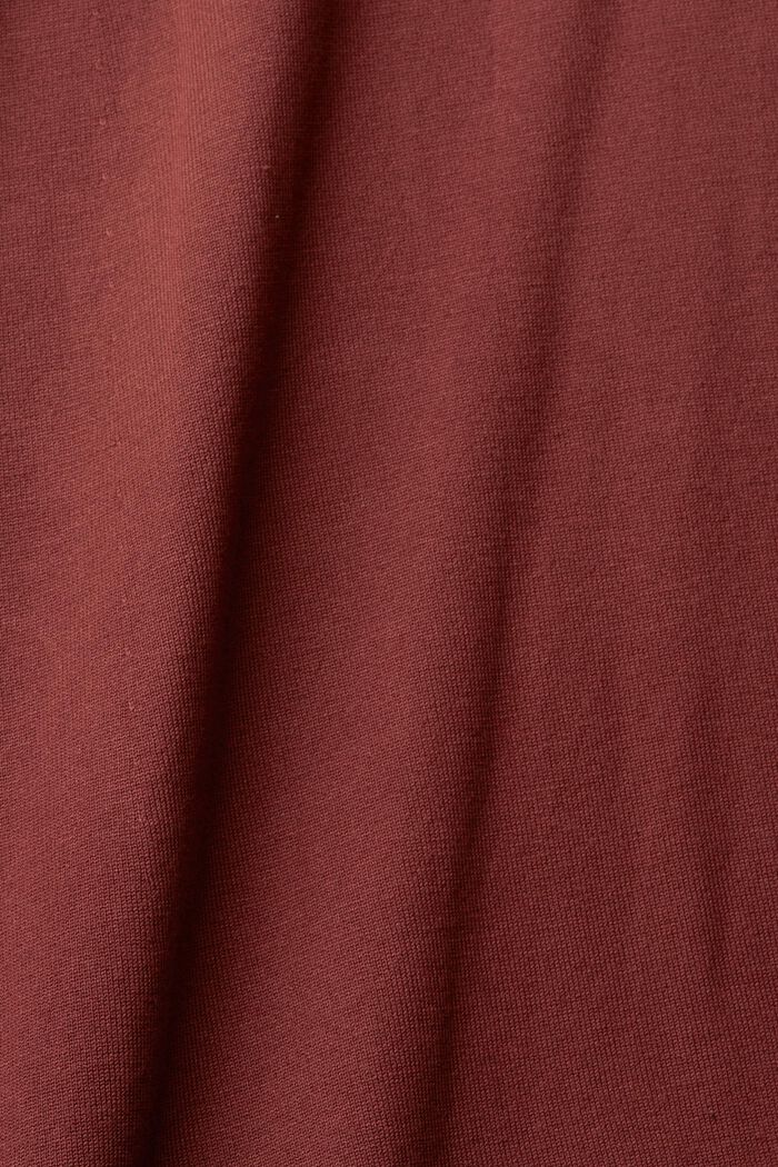 Mini-robe en maille, BORDEAUX RED, detail image number 4