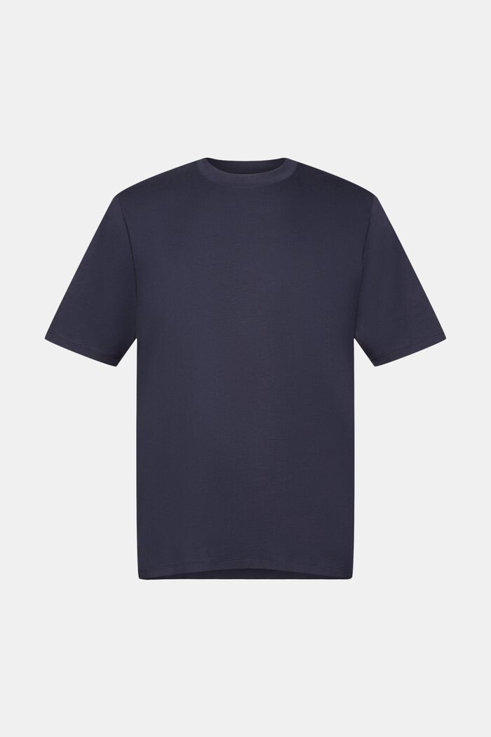 T-shirt à encolure ronde en coton, NAVY, detail image number 6