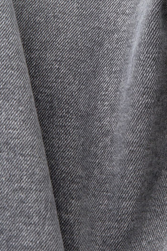 Short en jean décontracté de coupe Slim Fit, GREY MEDIUM WASHED, detail image number 6