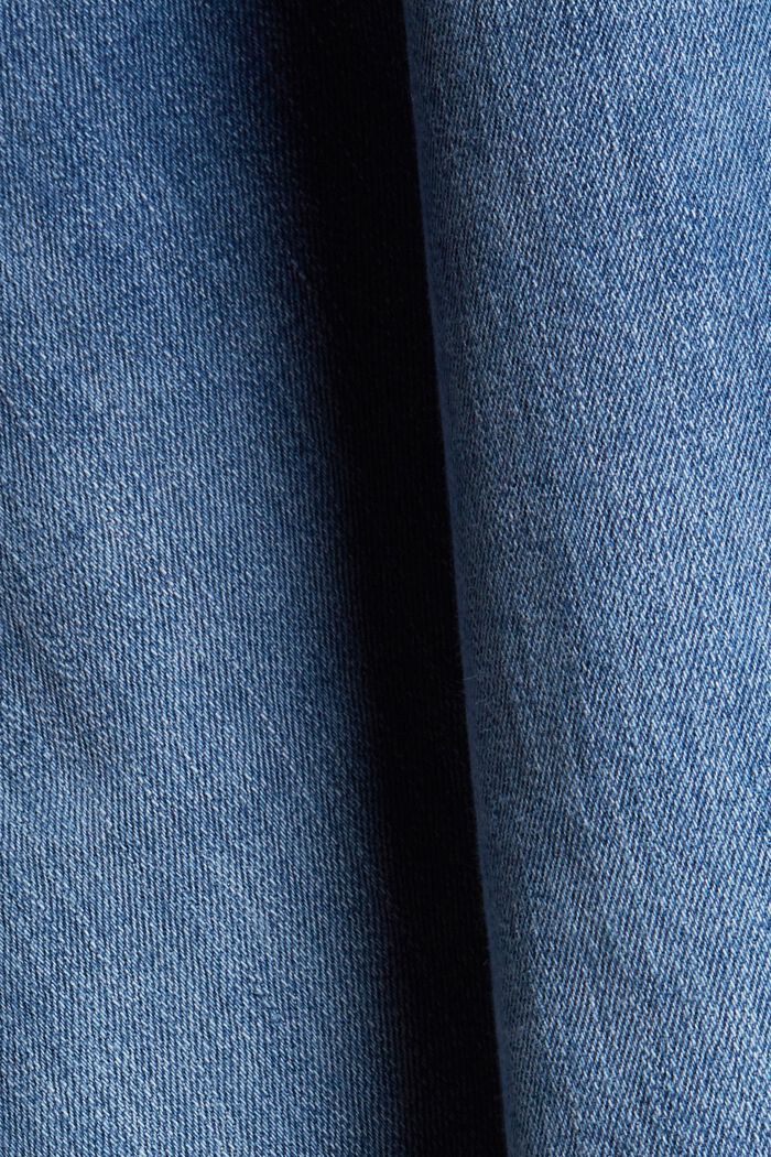 Jean stretch taille basse, BLUE MEDIUM WASHED, detail image number 4