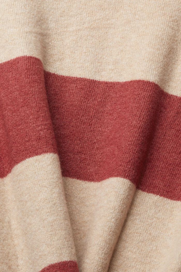 À teneur en laine : le pull-over duveteux, TERRACOTTA, detail image number 1