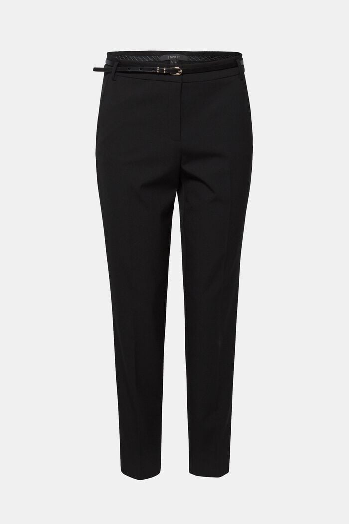 Pantalon PURE BUSINESS Mix + Match, BLACK, detail image number 0