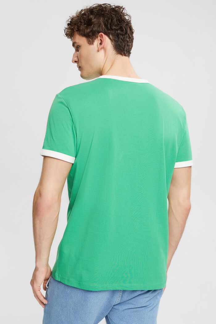 T-shirt en jersey, GREEN, detail image number 3