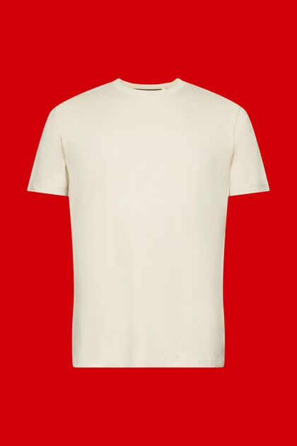 T-shirt en coton bicolore