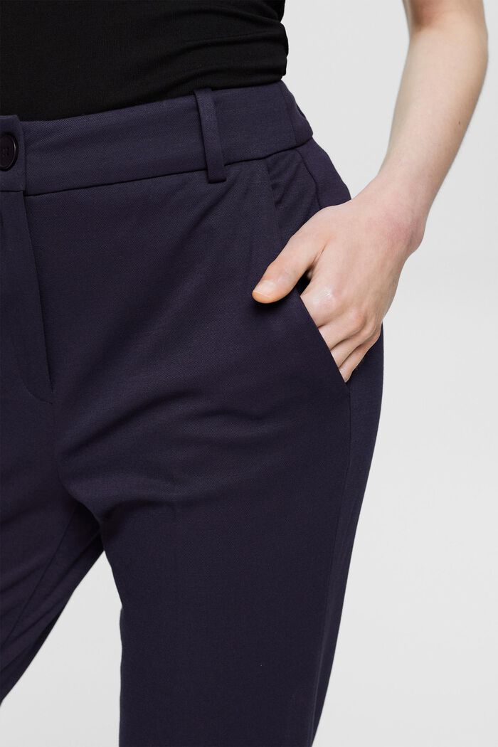 Pantalon fuselé mix & match PUNTO SPORTIF, NAVY, detail image number 2
