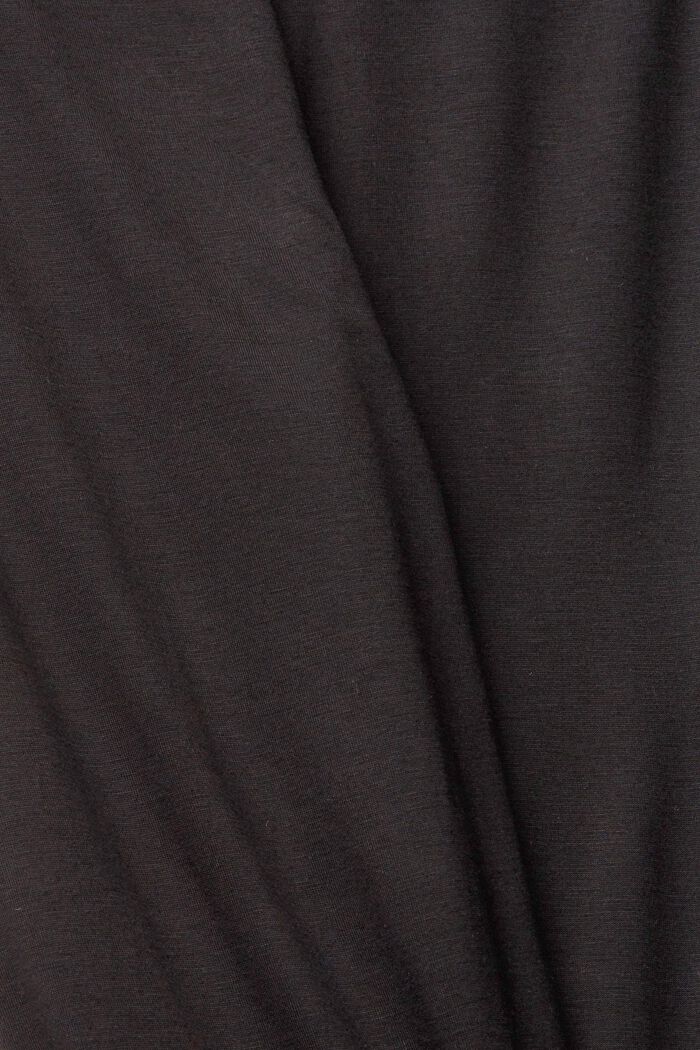 Pantalon de pyjama en LENZING™ ECOVERO™, BLACK, detail image number 5