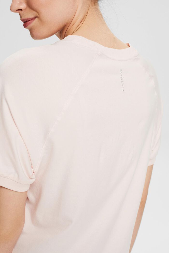 T-shirt en coton stretch, LIGHT PINK, detail image number 2