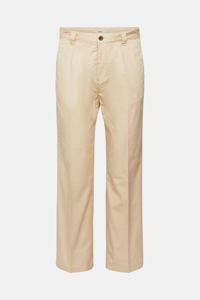 Chino de coupe Wide Fit, CREAM BEIGE, detail image number 7