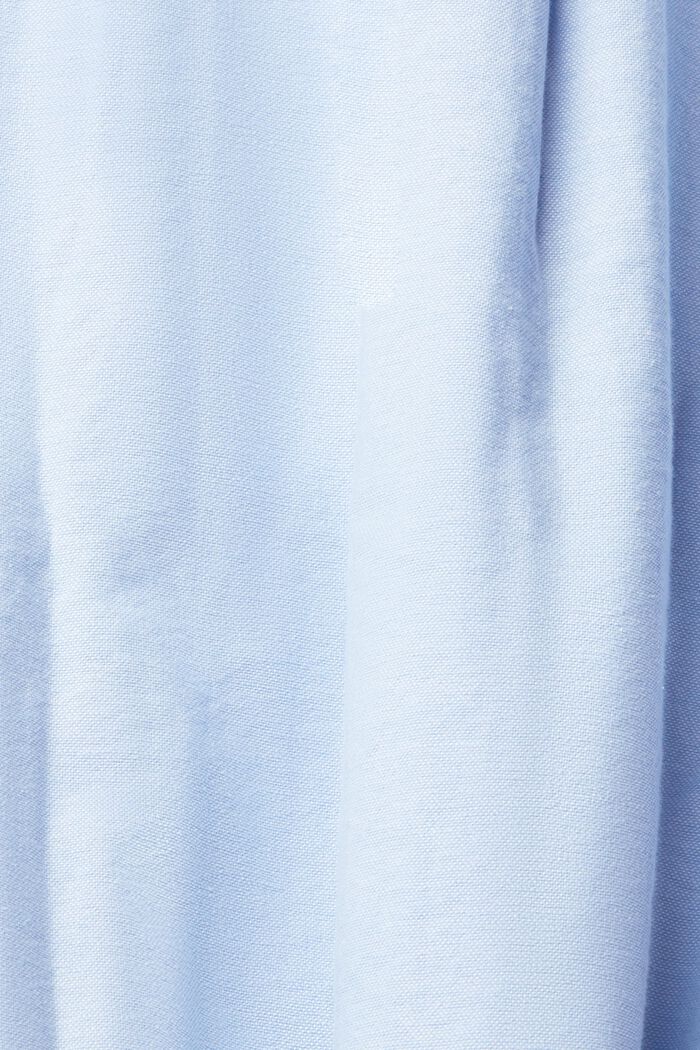 Chemise à col boutonné, 100 % coton, LIGHT BLUE, detail image number 5