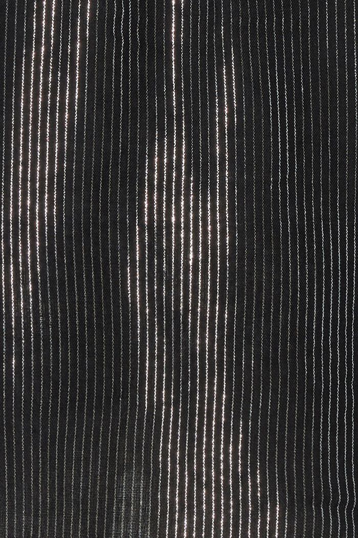 Robe-chemise à rayures pailletées, BLACK INK, detail image number 5