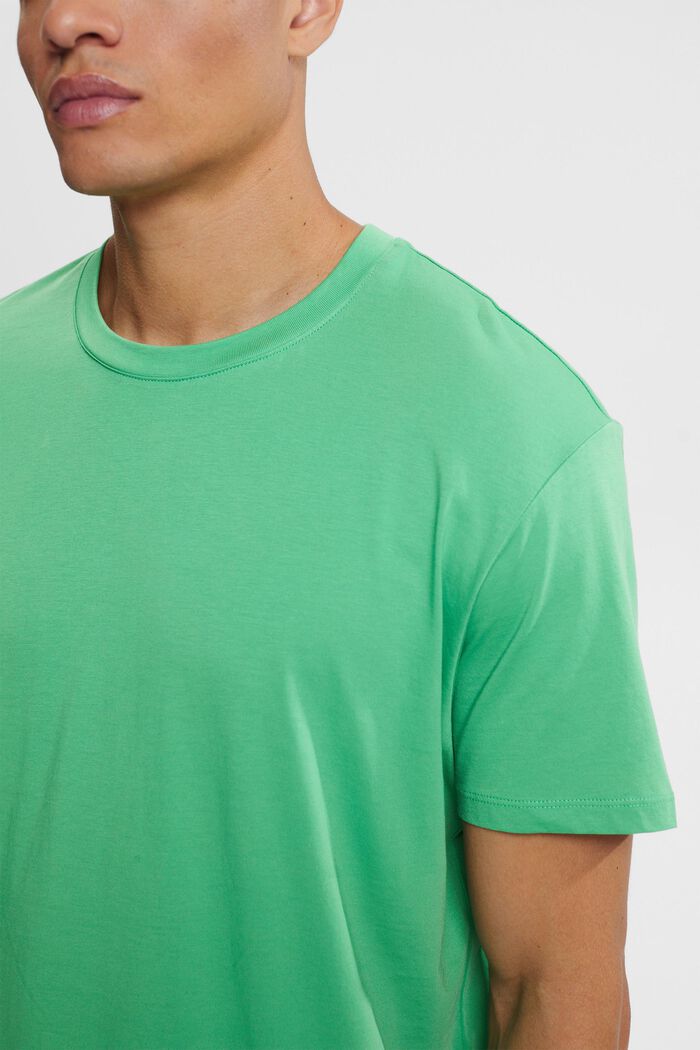 T-shirt en jersey, 100 % coton, GREEN, detail image number 3