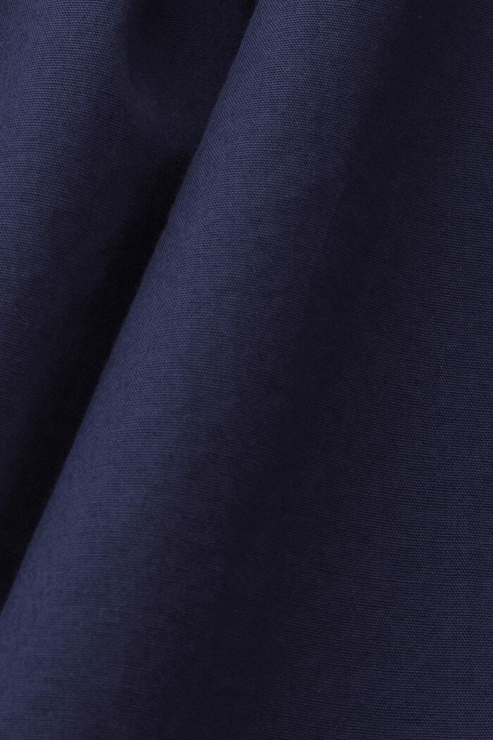 Robe longueur midi en coton, NAVY, detail image number 5