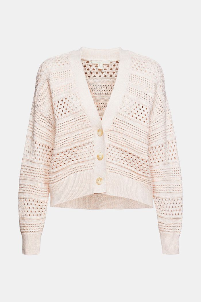 Fashion Cardigan, OFF WHITE, overview