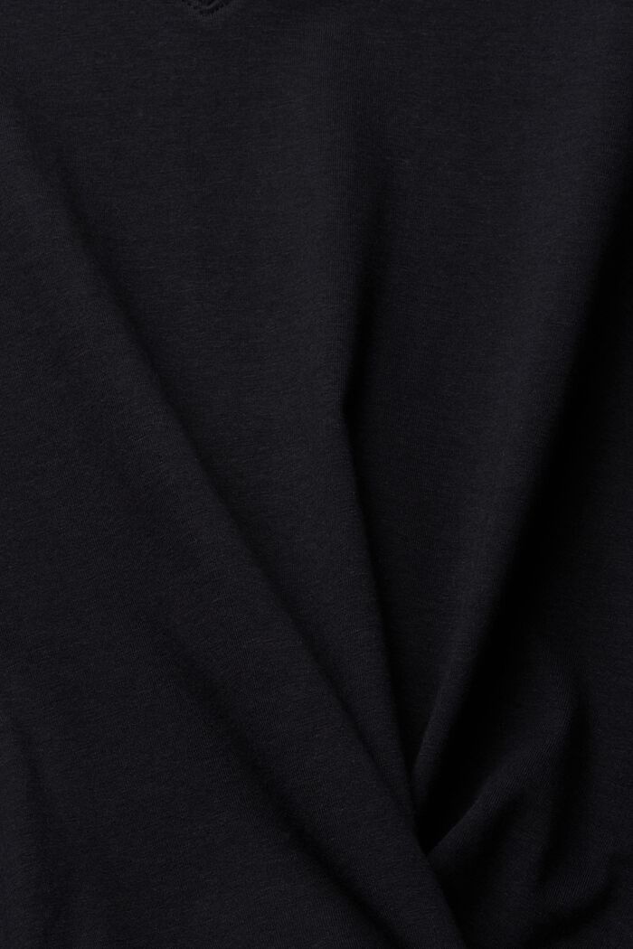 Lot de 2 t-shirts en coton biologique mélangé, BLACK, detail image number 5