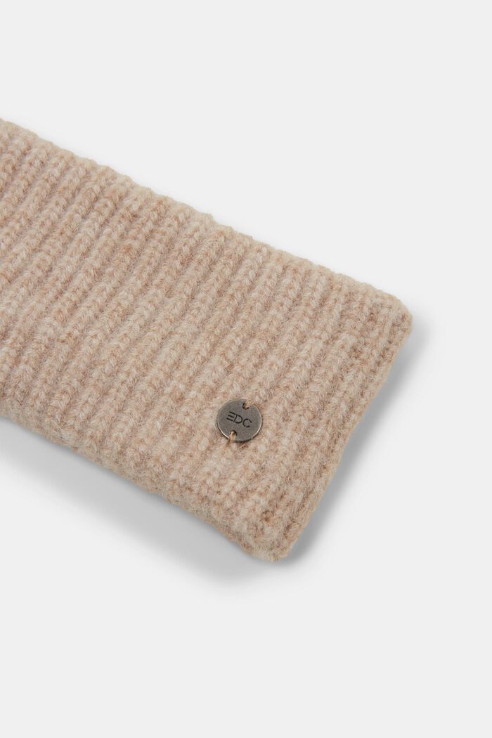 Bandeau tricoté, BEIGE, detail image number 1