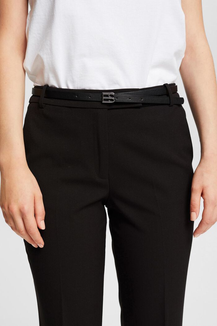 Pantalon mix & match PURE BUSINESS, BLACK, detail image number 2