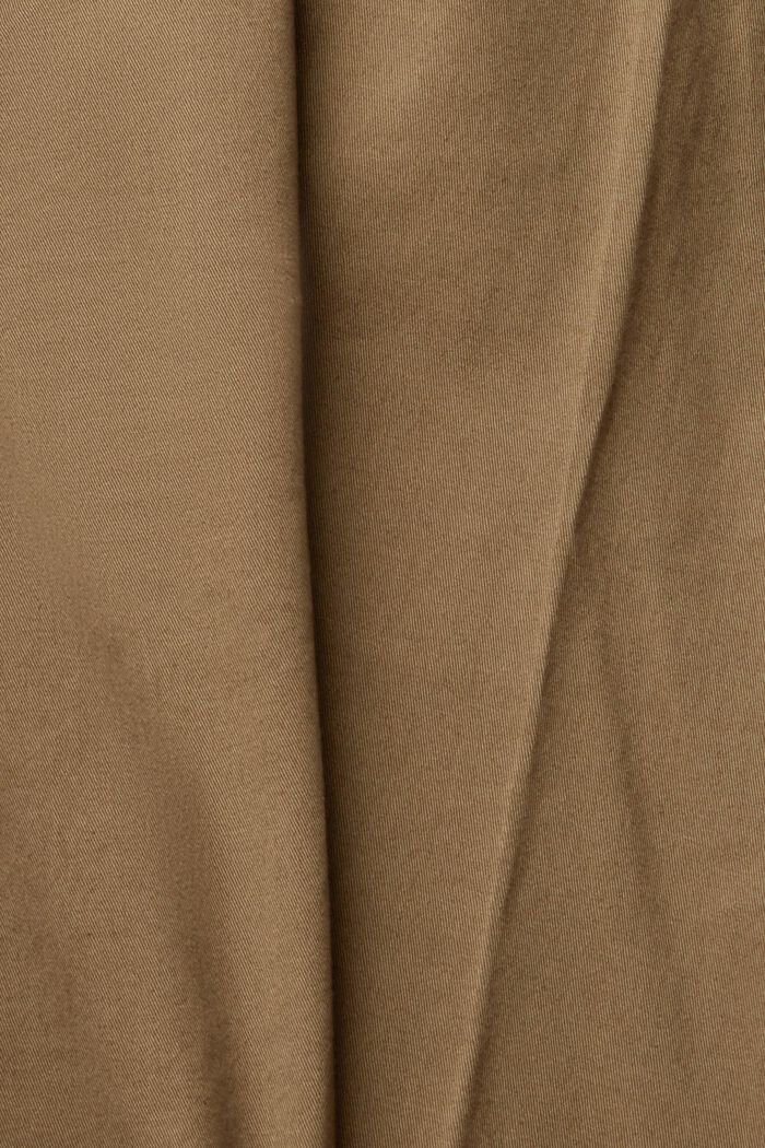 Chino stretch en coton, BEIGE, detail image number 6