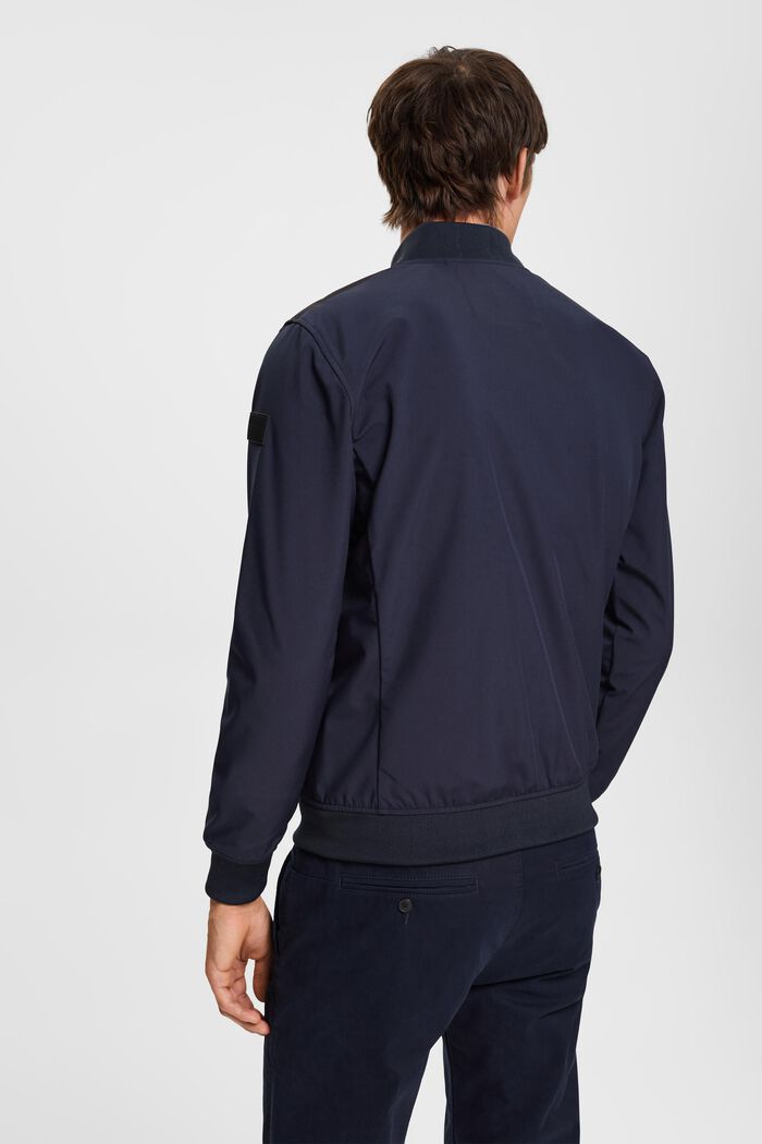 Blouson softshell, NAVY, detail image number 4