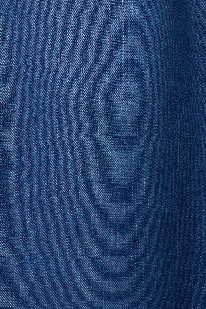 Pantalon de jogging aspect jean, TENCEL™, BLUE MEDIUM WASHED, detail image number 5