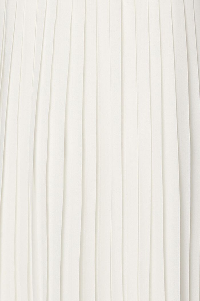 Robe plissée dotée d’une ceinture à nouer, OFF WHITE, detail image number 3